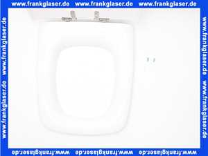 574720 Keramag WC-Sitz Cavelle in weiß mit Deckel, Scharnier und Puffern