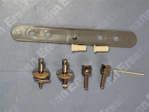 598154 Keramag Edelstahlscharniere Joly ohne Absenkautomatik