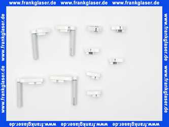 2533865 Kermi Gelenksatz für Vario Faltwand 2teilig Weiss