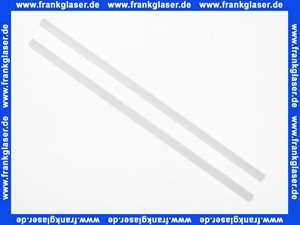 Kermi waagerechte Dichtungen Dichtleisten für Pendeltüren 2 Stück 550 mm lang 2534045