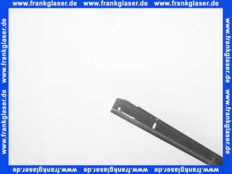 3201A Kermi Wandanschlussprofil AT1WL6 Hoehe 2000mm Silber Hochglanz