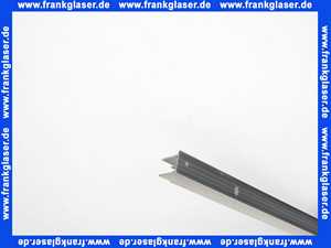 3201A Kermi Wandanschlussprofil AT1WL6 Hoehe 2000mm Silber Hochglanz