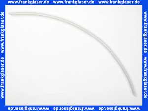 669 Kermi Dichtprofil für Serie Bella waagerecht in Silber