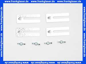 ZK01170001 Kermi Einstecklaschen für Blendrahmen im Set (4 Stück) für Verteilerschrank UP der Serie X-Net