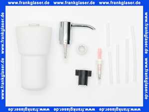 1853019000 Keuco Lotionspender Joly 01853, kpl., Opalglas mattiert, Pumpe verchromt