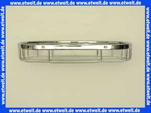 11658010001 Keuco Schwammkorb Elegance 11658, Einsatz anthrazit, verchromt