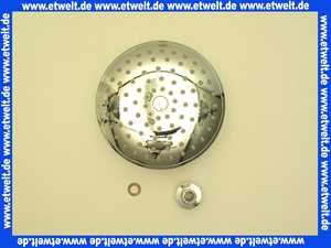 50100010130 Keuco Kopfbrause Ersatzt.Arm. 50100, verchromt, für 56028