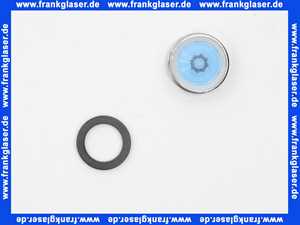 Keuco Strahlregler Ersatzt.ARM 50100 verchr. M24x1 AG hellblau 50100010302