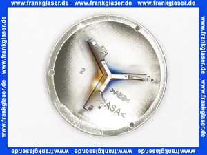 Keuco Haube Armaturenzubehör 59903, für Schaftventil, Edelstahl-finish 59903070000