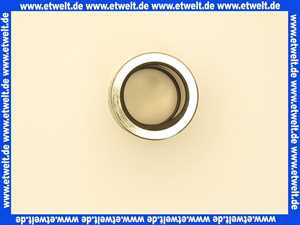 104320500 Kludi WT-u.Bidet-Sifon Rohrkupplung mit 2 Verschraubungen chrom