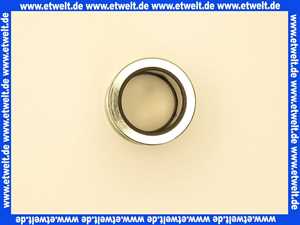 104320500 Kludi WT-u.Bidet-Sifon Rohrkupplung mit 2 Verschraubungen chrom