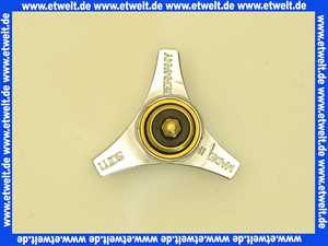 110010501 Kludi Oberteil 3/8 kalt mit Triasgriff verchromt