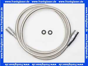 6107005-00 Kludi Eco Brauseschlauch min. 2 l/min 160cm beidseitig konische Mutter verchromt