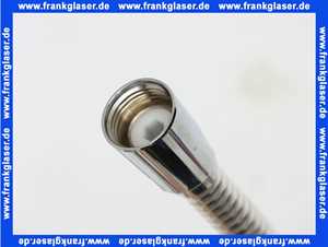 6107005-00 Kludi Eco Brauseschlauch min. 2 l/min 160cm beidseitig konische Mutter verchromt