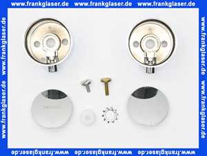 Kludi Ersatzteil Griffset Thermostat Dual Shower System chrom 7494305F-00
