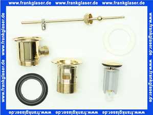 752604500 Kludi Ersatzteil Ablaufgarnitur kpl. messing