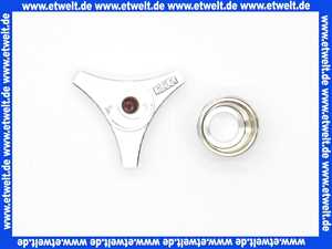 7558605 Kludi Triasgriff 1/2 warm m.Haube
