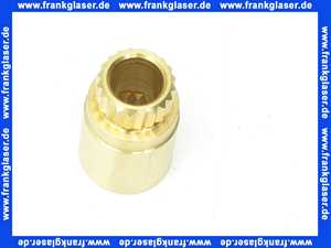 9202543700 Kludi Ersatzteil Spindelverlängerung Thermostat mech. bearbeitet