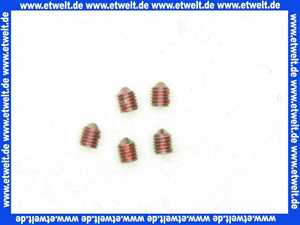 Kludi-Ersatzteil 2 Gewindestift Inhalt: 5 Stück roh 92204601-00