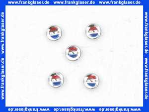 Kludi-Ersatzteil Markierungsstopfen rot/ Inhalt: 5 Stück Neutral 93007700-00