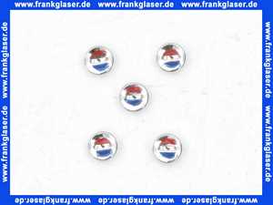 9300770000 Kludi Ersatzteil Markierungsstopfen rot/blau Inhalt: 5 Stück Neutral