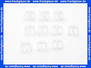 Kludi-Ersatzteil Rastbuchse VPE 10 Stck transparent 93027721-00