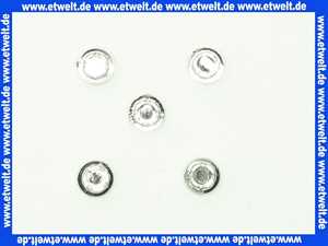 93089705B00 Kludi -Ersatzteil Markierungsstopfen chrom (5 Stück)