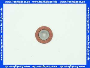 Kludi-Ersatzteil Schmutzfangsieb 56962 chromnickelstahl 95502535-00