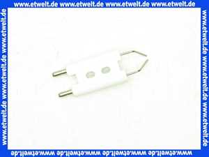 612265 Körting Doppelelektrode 8x42/31x11 Zünddraht 2x1,5D 1.