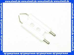 612272 Körting Doppelelektrode 8x42/26x13 Zünddraht 2x1,5D 1.