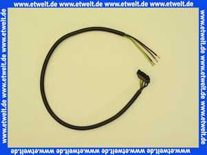 613545 Körting Steuerleitung 4x0,75 schw. mit Stecker für Düs