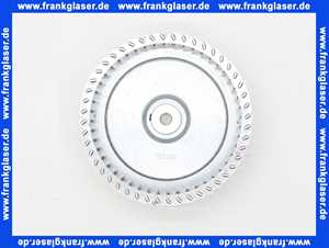 617222 Körting Gebläserad 120x42 links 48 Schaufeln Nabe D8 2800upm