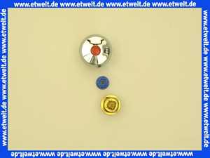 14841Z346 KWC-Kuri Oberteil 3/8 Hahnoberteil mit Griff warm verchromt