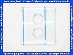 2000105111 KWC Aquarotter Edelstahlabdeckplatte