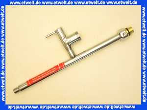 z535403 KWC Standrohr ohne Auslauf verchromt