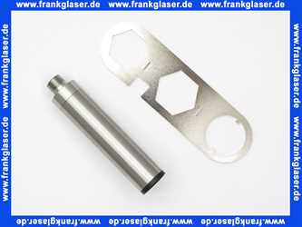 z535843700 KWC Brause zu ONO Highflex in Edelstahl