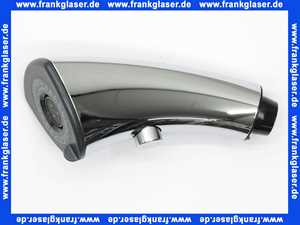 Z536544000 KWC Umstellbrause Handbrause SAROS ganzchrom