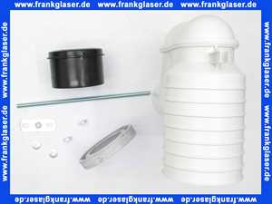 899025000001 Spezial WC Ablaufbogen Anschlußbogen Abgang senkrecht für Ablauf Wandabstand 22-35 cm