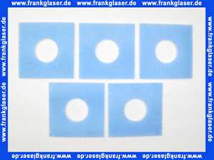 Limot Limodor Ersatzfilter Filtereinsatz F-LF/5 für LF-Lüfter 226/226mm (Paket a 5 Stück) 00010