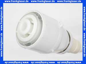 Ablaufeinrichtung Heberglocke Missel für Kompakt-Spülrohr mit weissem Spülbehälter