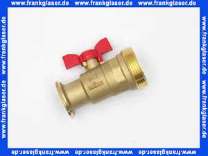 618554 Meibes Pumpenkugelhahn 1 MS-ROH 1 AG, Flansch 44,5 mm