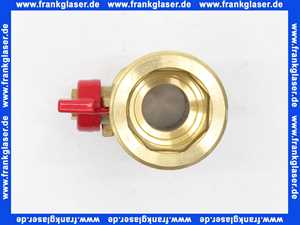618554 Meibes Pumpenkugelhahn 1 MS-ROH 1 AG, Flansch 44,5 mm