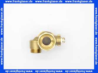 61887.41 Meibes Dreiwege-Kugelhahn 1 IG MFL 44,5 MM, RE. Abgang 3/4 flachdichtend ohne Griff