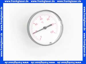 ME58071504 Meibes Thermometer zentrisch, rot NG63, 0-120*C