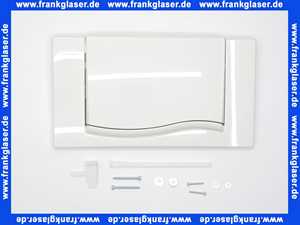 420301 Mepa® Wave Betätigungsplatte Kst.Start/Stopp Sanicontr.Spk.6l weiss