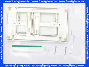 420501 Betätigungsplatte Kst. 2-Mengen-Sp. Sanicontr.Spk.61 weiss