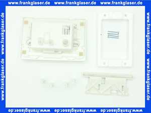 Mepa® sky Betätigungsplatte für R11 UP-Spülkasten mit Start/Stopp oder 2-Mengen Spülung Weiß 421500