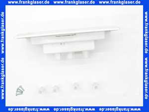 Mepa® sun für R11 Betätigungs- platte 2-Mengen Weiß 421600