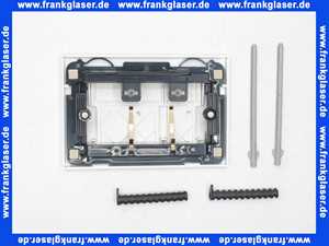 Mepa® orbit für A31/B31/E31 Betätigungsplatte für Spülkasten mit 2-Mengen Spülung, weiß 421800