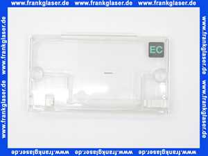 590233 Mepa® Montageplatte Revisionsplatte transparent mit Schieber für UP-Spülkasten